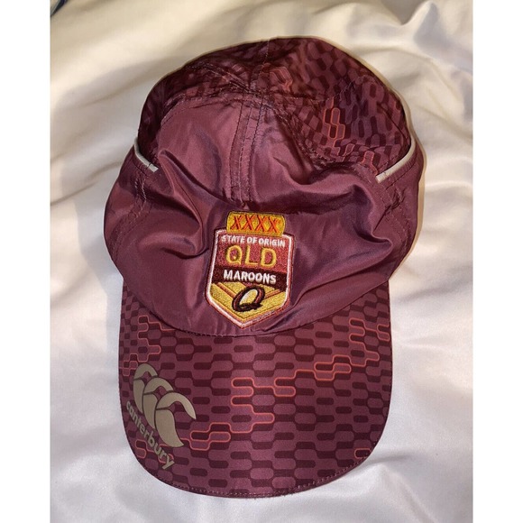 State of Origin Maroons Queensland Australia QLD Cap Hat Adjustable Canterbury - Picture 2 of 8